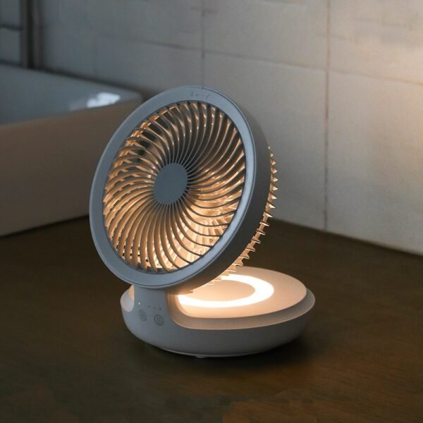 Magnetic Base Portable Fan 2 in 1